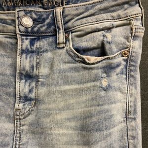 American Eagle high rise skinny jeans
